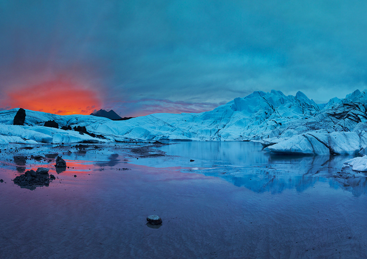 Fire and Ice AP Panorama by Rodney Lough, Jr. 