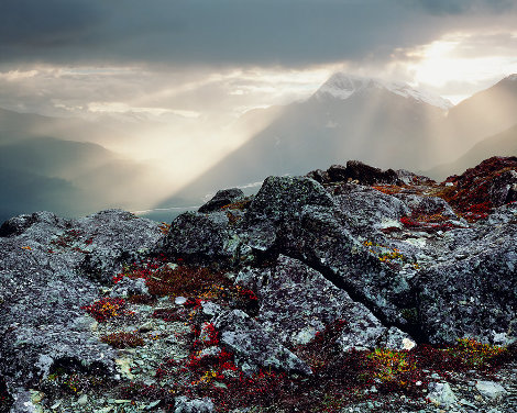 High on a Mountain Top Panorama - Rodney Lough, Jr.