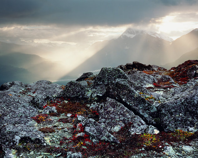 High on a Mountain Top Panorama by Rodney Lough, Jr.