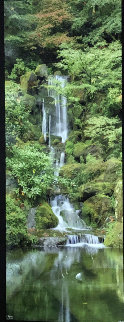 Waterfall in the Garden Panorama - Rodney Lough, Jr. Waterfall in the Garden Panorama - Rodney Lough, Jr.