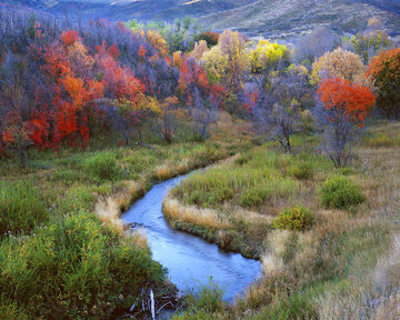 Sweet Autumn Evening Panorama - Rodney Lough, Jr. Sweet Autumn Evening Panorama - Rodney Lough, Jr.