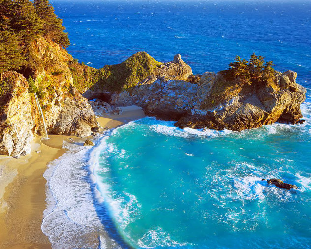 Blue Lagoon - California Panorama by Rodney Lough, Jr.