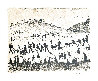 A Hillside 1967 Limited Edition Print by L.S. Lowry - 2