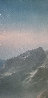 Untitled (Evening Mountain Scene) 44x34 Original Painting by Ludwig Muninger - 2
