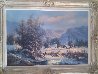 Winter Landscape 30x42 Original Painting by Ludwig Muninger - 1 Winter Landscape 30x42 Original Painting by Ludwig Muninger - 1