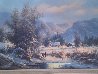Winter Landscape 30x42 Original Painting by Ludwig Muninger - 2 Winter Landscape 30x42 Original Painting by Ludwig Muninger - 2