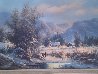Winter Landscape 30x42 Original Painting by Ludwig Muninger - 3 Winter Landscape 30x42 Original Painting by Ludwig Muninger - 3