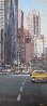 Towards Central Park South 2002 New York 31x16 NYC Original Painting by Luigi Rocca - 2