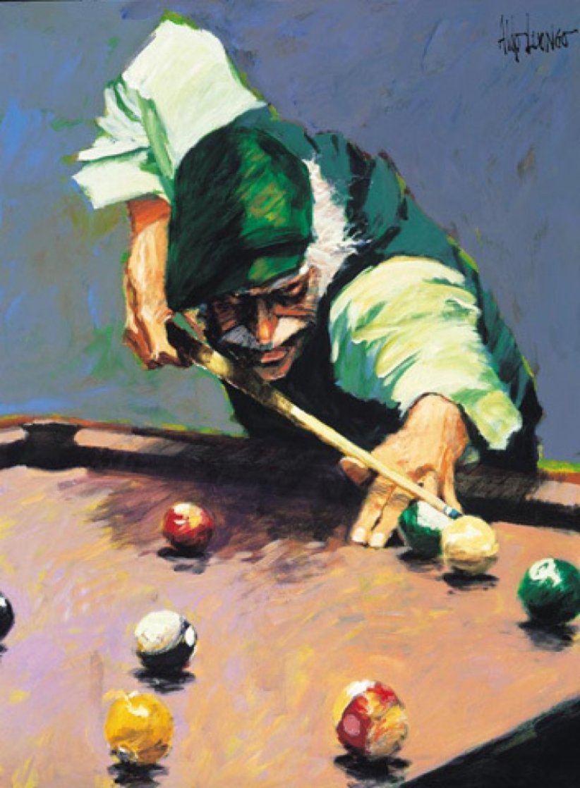 Billiards 2005 Limited Edition Print by Aldo Luongo Billiards 2005 Limited Edition Print by Aldo Luongo