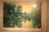 Homage to Monet 1987 w/ Remarque - Huge Limited Edition Print by Aldo Luongo - 1