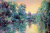 Homage to Monet 1987 w/ Remarque - Huge Limited Edition Print by Aldo Luongo - 0