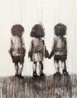 Suite of 4: Three Comrades, This is our Grandmother, Today As I Remember, True Story AP  Limited Edition Print - Aldo Luongo