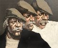 Three Expressions AP Limited Edition Print - Aldo Luongo