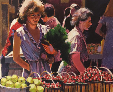 Strawberries For Lunch AP   1983 Limited Edition Print - Aldo Luongo