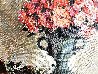 Rose Tones Over Mantle 2004 42x35 - Huge Original Painting by Aldo Luongo - 3