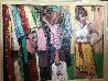 Outdoor Market 1991 53x41 Original Painting by Aldo Luongo - 2 Outdoor Market 1991 53x41 Original Painting by Aldo Luongo - 2