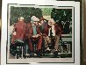 Two Men Siting on a Bench AP 1992 Limited Edition Print by Aldo Luongo - 1