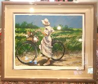 Country Bike Ride AP 1987 Limited Edition Print by Aldo Luongo - 2 Country Bike Ride AP 1987 Limited Edition Print by Aldo Luongo - 2