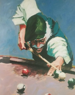 Billiards 1996 Limited Edition Print - Aldo Luongo Billiards 1996 Limited Edition Print - Aldo Luongo