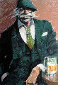 Afternoon Beer 1990 Limited Edition Print - Aldo Luongo