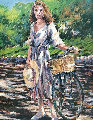 A Sunny Ride Thru Palermo  PP 1990 Limited Edition Print - Aldo Luongo