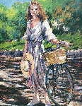 A Sunny Ride Thru Palermo  PP 1990 Limited Edition Print - Aldo Luongo
