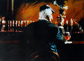 Smoke Bar II 2000 Embellished Limited Edition Print - Aldo Luongo