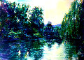Homage to Monet 1987  Limited Edition Print - Aldo Luongo