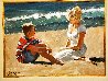 Summer Whispers 30x40 - Huge - California Original Painting by Aldo Luongo - 3
