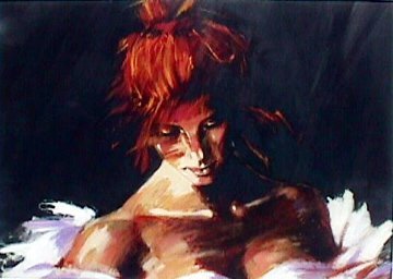 Ballerina Della Notte Embellished 2000 Limited Edition Print - Aldo Luongo Ballerina Della Notte Embellished 2000 Limited Edition Print - Aldo Luongo