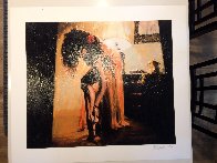 Another Saturday Evening Embellished Limited Edition Print by Aldo Luongo - 1 Another Saturday Evening Embellished Limited Edition Print by Aldo Luongo - 1