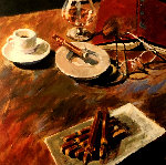 Untitled Serigraph  AP 1997 Limited Edition Print - Aldo Luongo