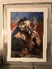 Untitled Hawk Serigraph AP 1978 Early Limited Edition Print by Aldo Luongo - 1