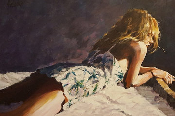 Afternoon Daydream 36x47 Original Painting by Aldo Luongo
