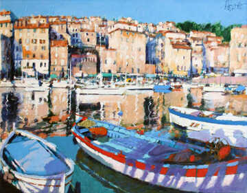 European Port 1988 Limited Edition Print by Aldo Luongo