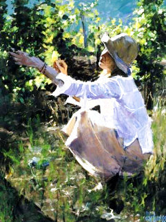 Vanessa in the Vineyard AP Limited Edition Print - Aldo Luongo Vanessa in the Vineyard AP Limited Edition Print - Aldo Luongo