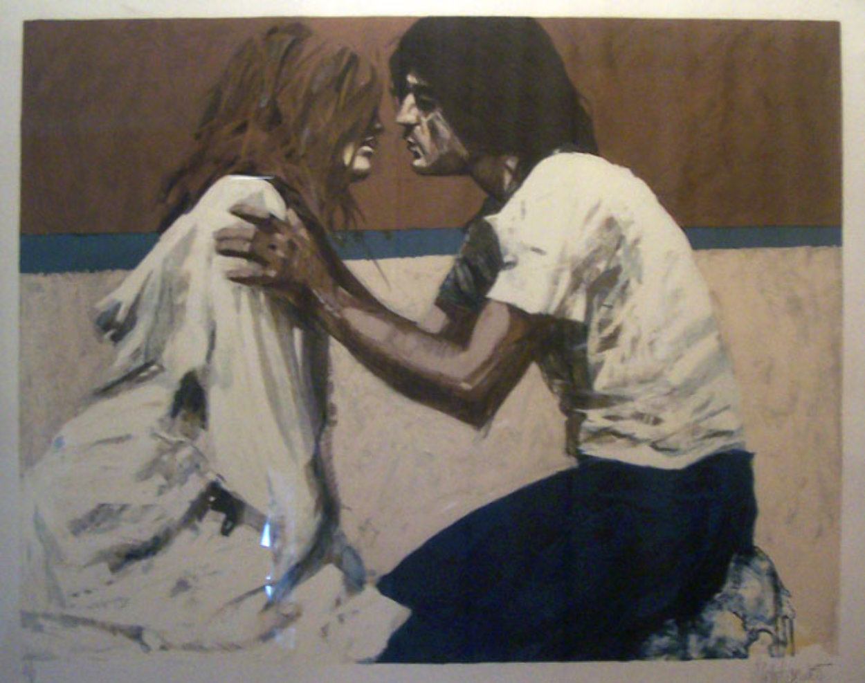 By the Beach 1989 Limited Edition Print by Aldo Luongo By the Beach 1989 Limited Edition Print by Aldo Luongo