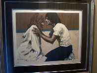 By the Beach 1989 Limited Edition Print by Aldo Luongo - 1 By the Beach 1989 Limited Edition Print by Aldo Luongo - 1