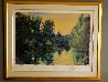 Homage to Monet w/ Remarque 1987 Limited Edition Print by Aldo Luongo - 1