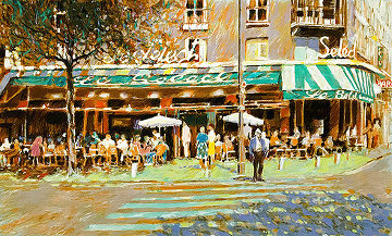 Cafe Select 1986 Limited Edition Print - Aldo Luongo Cafe Select 1986 Limited Edition Print - Aldo Luongo