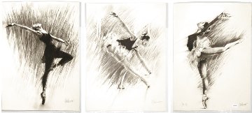 Ballerina Suite of 3 1988 Limited Edition Print - Aldo Luongo Ballerina Suite of 3 1988 Limited Edition Print - Aldo Luongo