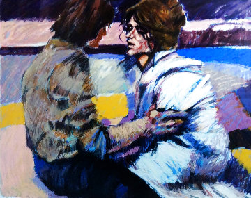 Love Scene II 1981 Limited Edition Print - Aldo Luongo Love Scene II 1981 Limited Edition Print - Aldo Luongo