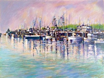 Fishing Harbor PP Limited Edition Print - Aldo Luongo Fishing Harbor PP Limited Edition Print - Aldo Luongo