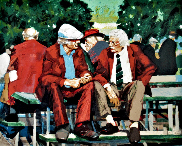 Conversation Limited Edition Print by Aldo Luongo