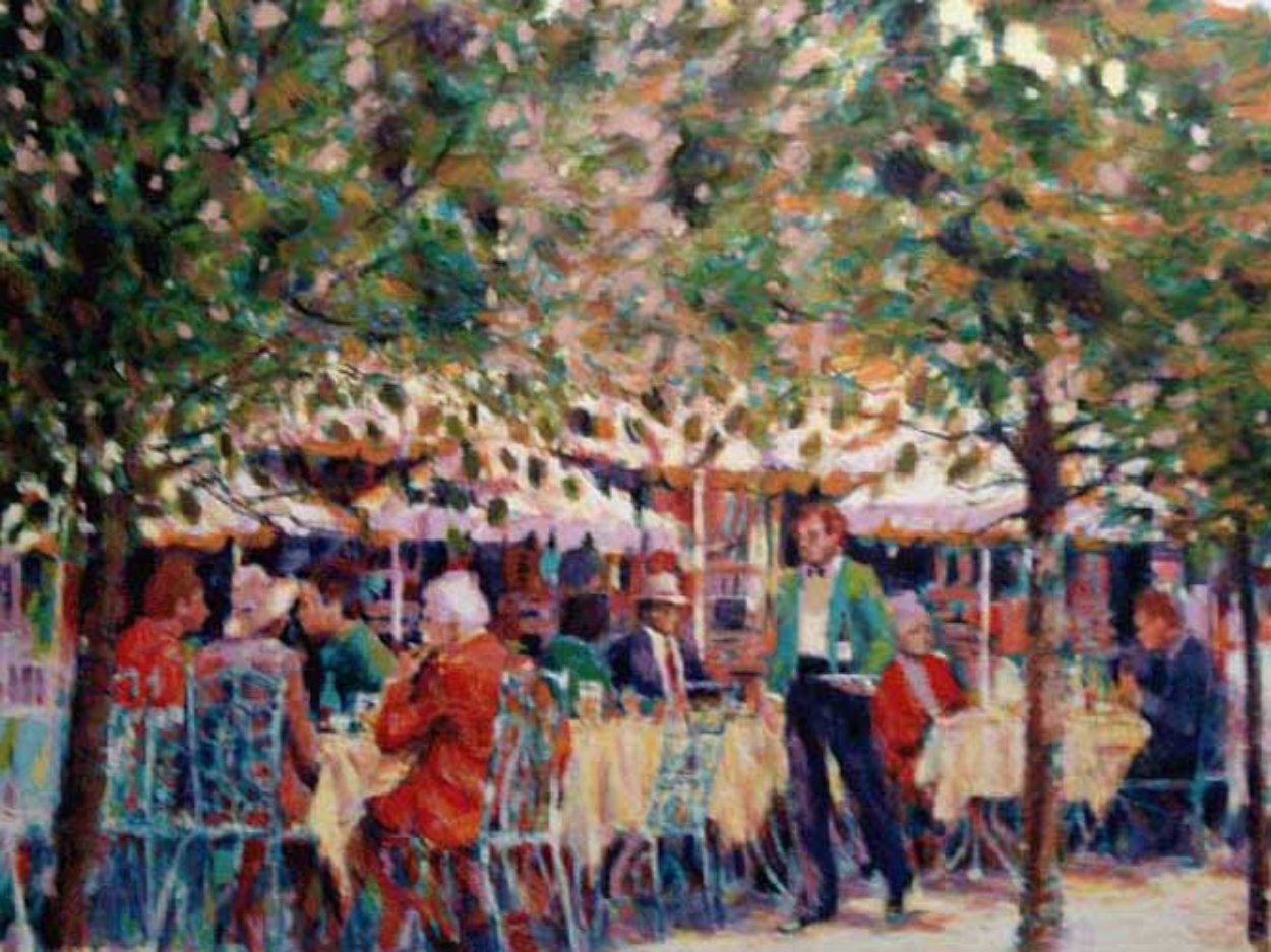 Cafe Recolleta Limited Edition Print by Aldo Luongo Cafe Recolleta Limited Edition Print by Aldo Luongo
