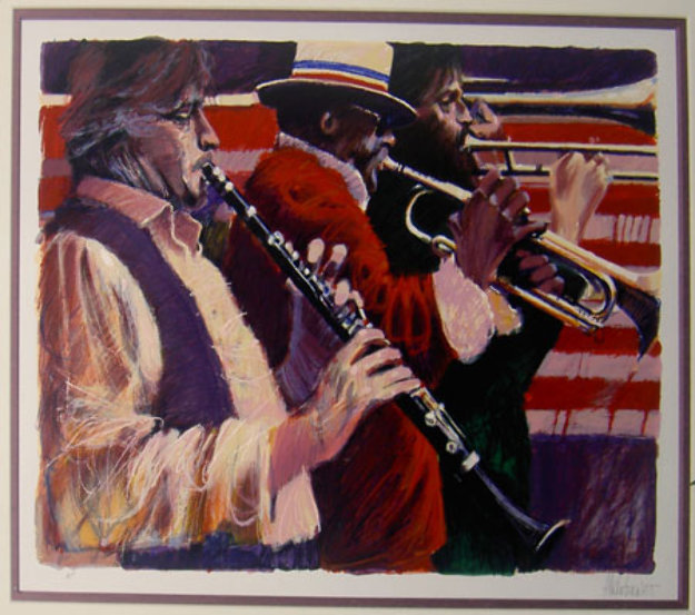 Dixieland Limited Edition Print by Aldo Luongo Dixieland Limited Edition Print by Aldo Luongo