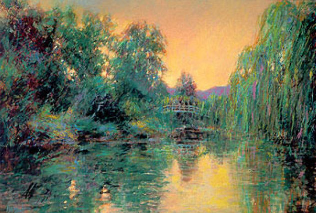 Homage to Monet 1987 Limited Edition Print by Aldo Luongo