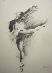 Ballerina Suite of 3 Lithographs Limited Edition Print - Aldo Luongo