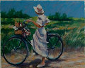 Country Bike Ride 1987 Limited Edition Print - Aldo Luongo