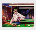 Billiards At Cafe Palermo Limited Edition Print - Aldo Luongo